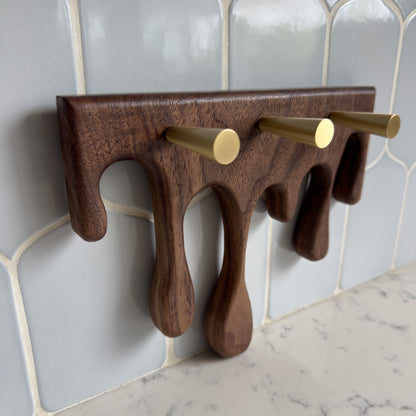 The Drip Hook - Walnut
